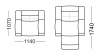 Кресло Рокфорд реклайнер замша белый